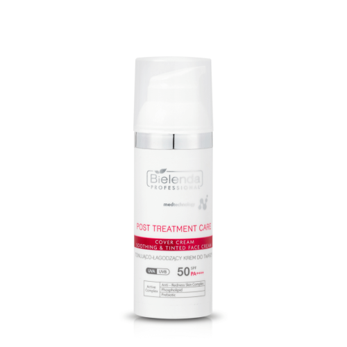 Bielenda Post Treatment Care Tonująco-Łagodzący krem do twarzy SPF50+ 50ml.png