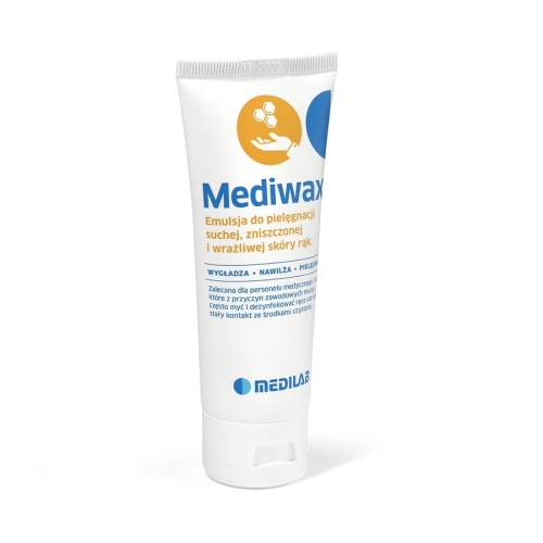 Medilab Mediwax Emulsja pielęgnująca do rąk 75ml.jpg