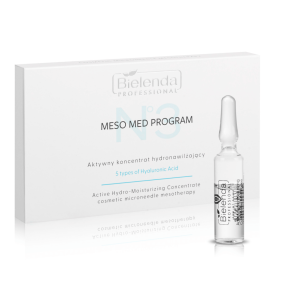 Bielenda Professional Meso Med Program Zestaw aktywnych koncentratów hydronawilżających 10x3ml