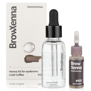 Brow Henna® #102 Cold Coffee (Kit) 10ml + 30ml