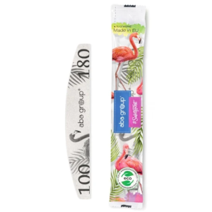 Pilnik Aba Group półksiężyc 100/180 SLIM FLAMING 1szt.