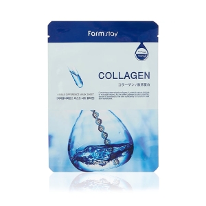 Farmstay Visible Difference Mask Sheet Collagen - Maska w Płacie 1szt.