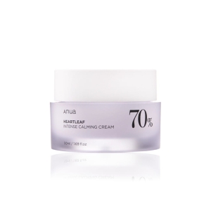 Anua - Heartleaf 70% Intense Calming Cream - Kojący krem do twarzy z ekstraktem z pstrolistki 50ml
