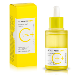 Holika Holika Gold Kiwi Vita C Plus Brightening Serum 45ml - Rozjaśniająco-nawilżające serum z witaminą C
