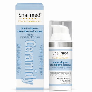 Snailmed Maska aktywna ceramidowo-aloesowa 30ml