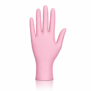 Rękawiczki nitrylowe Mercator Nitrylex 100szt. Pink - różne rozmiary 
