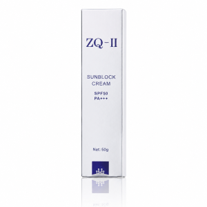 ZQ-II Sunblock Cream - Filtr przeciwsłoneczny, nano TiO2, SPF50 PA+++ 50g