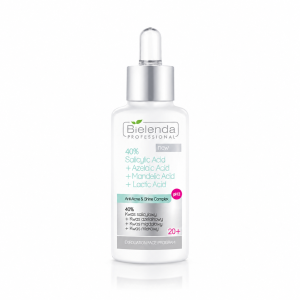 Bielenda ANTI ACNE PROGRAM 40% Kwas salicylowy+ Kwas azelainowy+ Kwas migdałowy+ Kwas mlekowy pH 2 30g
