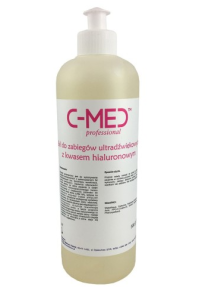 Żel do ultradźwięków z kwasem hialuronowym 500ml