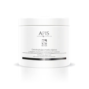Apis Professional Detox Detoksykująca Maska Algowa z Węglem z Bambusa i Jonizowanym Srebrem 200g