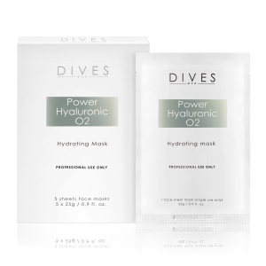 DIVES med. - Power Hyaluronic O2 Maska nawilżająco-dotleniająca 1szt.