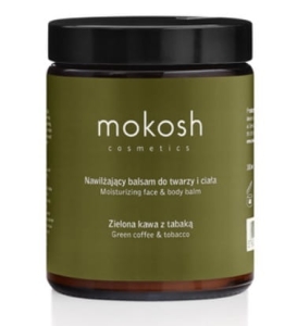 Mokosh Nawilżający balsam do twarzy i ciała Zielona kawa z tabaką 180ml - koniec serii