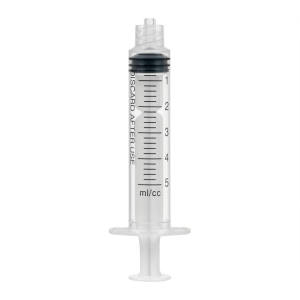 Strzykawka 3część. Luer Lock 5ml MedicalBrokers 10szt.