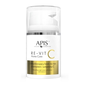 Apis Re-vit C Home Care Odbudowujący krem na noc z retinolem i witaminą C 50ml