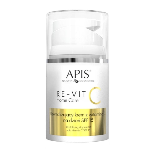 Apis Revit-C Home Care Rewitalizujący krem z witaminą C na dzień SPF15 50ml.jpg