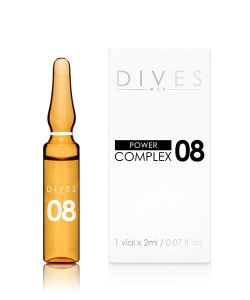 Dives Med - Power Complex 08 - Ampułka Balansująca Dla Skóry Tłustej I Podrażnionej (1x2ml)