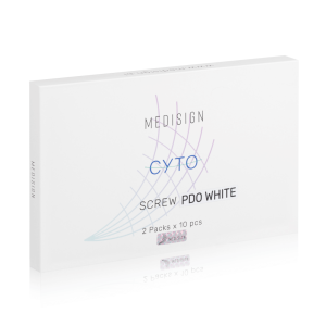 Medisign Cyto Thread - nici PDO White Screw 20szt. różne rozmiary