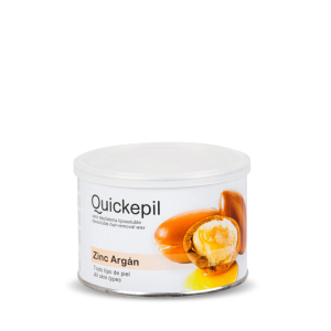 Quickepil Wosk do depilacji puszka cynk-argan 400ml