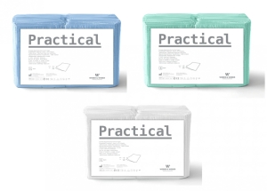 Jednorazowe podkłady medyczne Practical 100szt. 