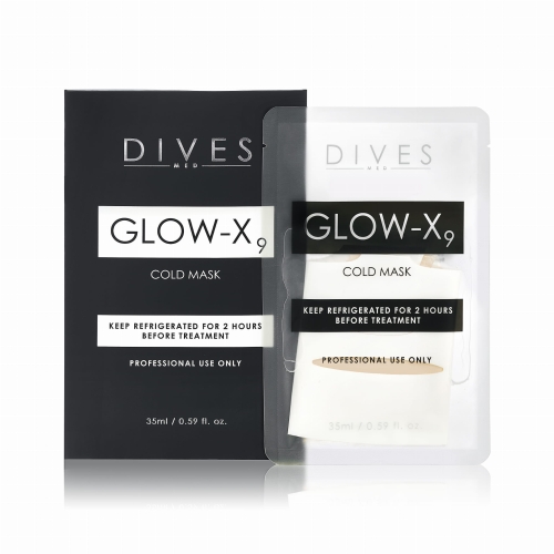 DIVES med. - GLOW-X9 Maska bioredermalizująca 3szt..jpg