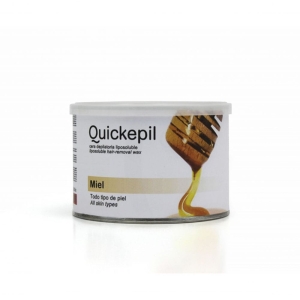 Quickepil Wosk do depilacji puszka - miodowy 400ml