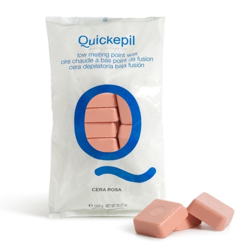 Quickepil Wosk twardy bezpaskowy do depilacji Rose 1kg - Różowy.jpg